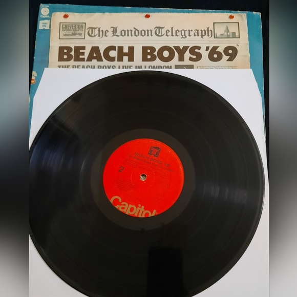 Beach Boys "69, the Beach Boys Live In London, Vinyl LP, 1969 - Picture 8 of 8